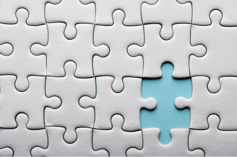 Puzzelteile